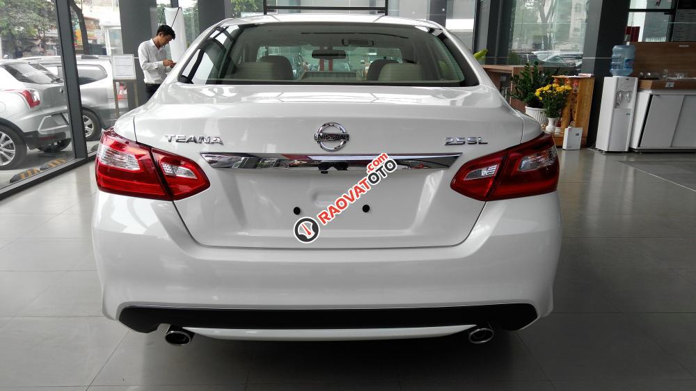Bán Nissan Teana 2.5 SL trắng, xe nhập Mỹ, giảm giá 200tr, xe giao ngay-10