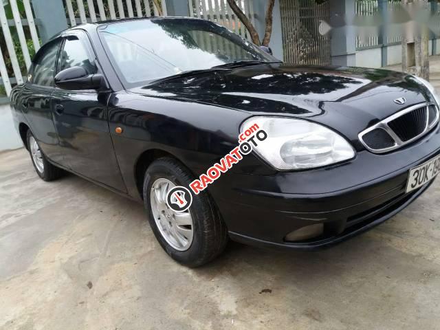 Cần bán lại xe Daewoo Nubira 1.6MT đời 2002, màu đen-4