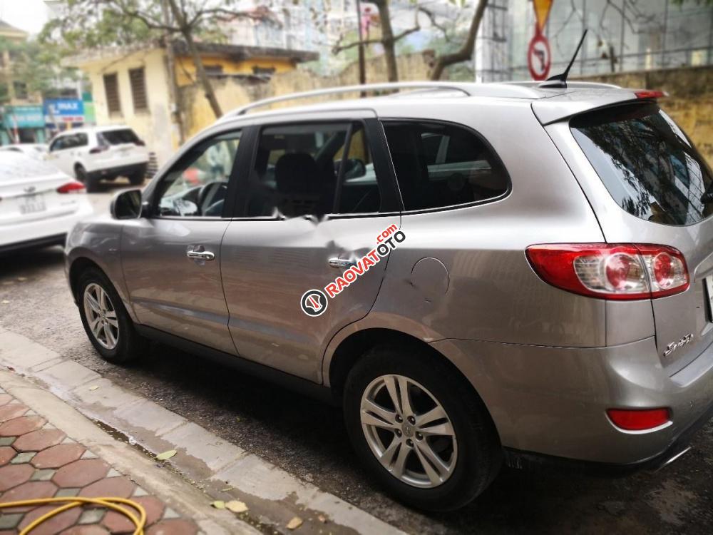 Bán xe Hyundai Santa Fe SLX eVGT sản xuất 2010, màu bạc, nhập khẩu  -0