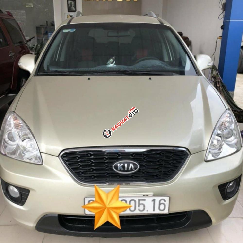 Bán Kia Carens SX đời 2012, màu vàng-2