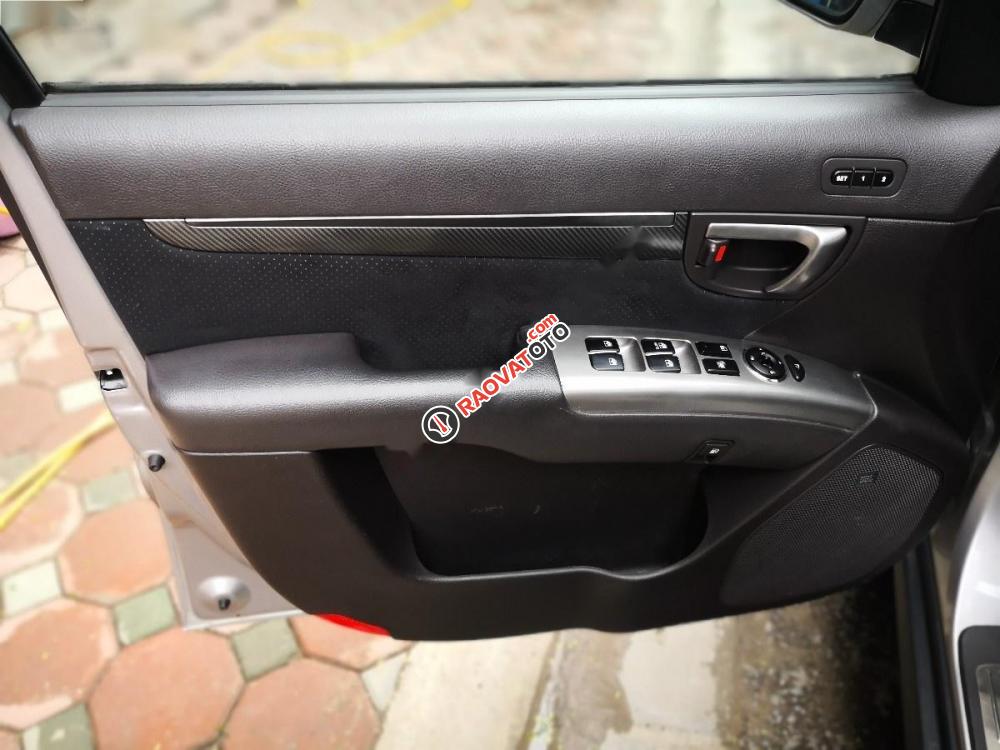 Bán xe Hyundai Santa Fe SLX eVGT sản xuất 2010, màu bạc, nhập khẩu  -6