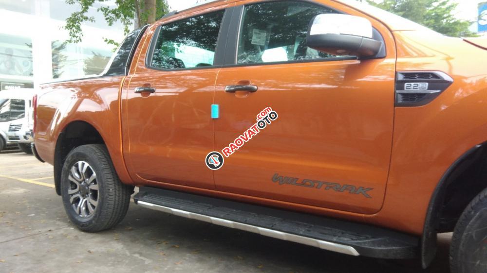 Bán Ford Ranger Wildtrak đời 2017, màu bạc, xe nhập, giá chỉ 915 triệu-1