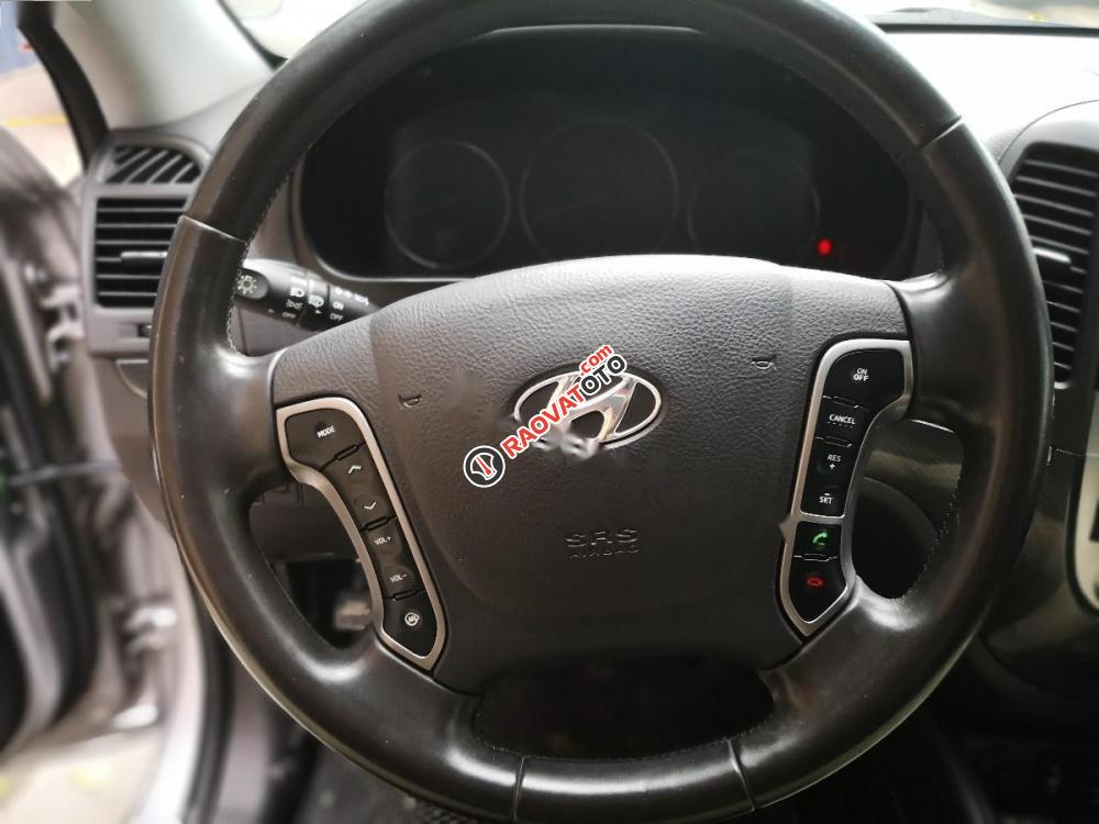 Bán xe Hyundai Santa Fe SLX eVGT sản xuất 2010, màu bạc, nhập khẩu  -3