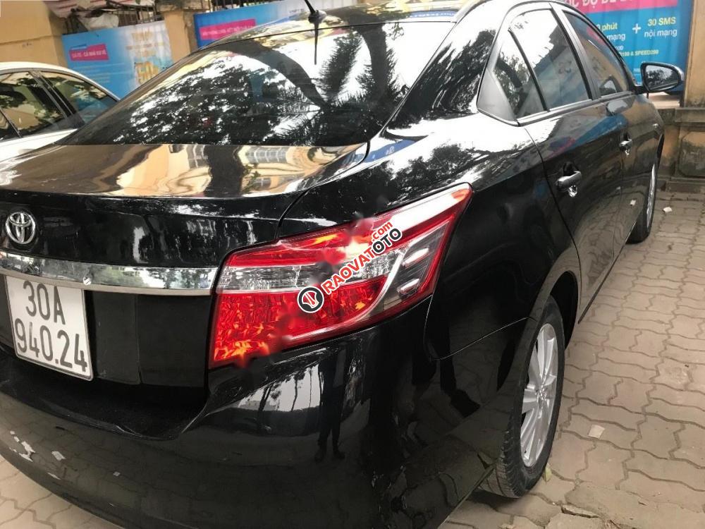 Cần bán lại xe Toyota Vios J đời 2015, màu đen như mới-4