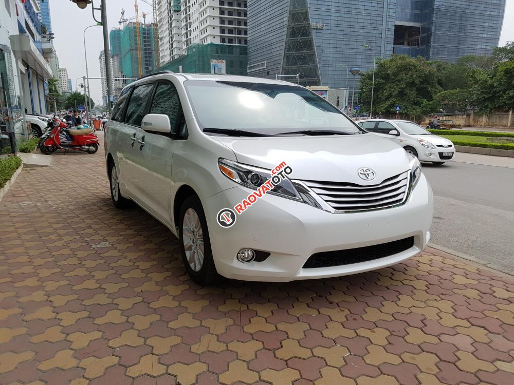 Bán xe Toyota Sienna Limited AWD năm 2016, màu trắng, nhập khẩu chính hãng-3
