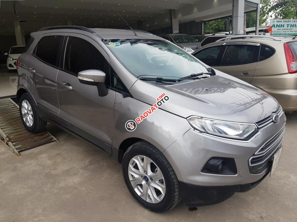 Bán Ford EcoSport AT đời 2014, màu xám -9