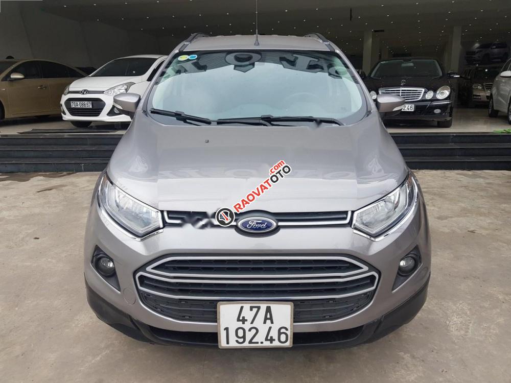 Bán Ford EcoSport AT đời 2014, màu xám -8