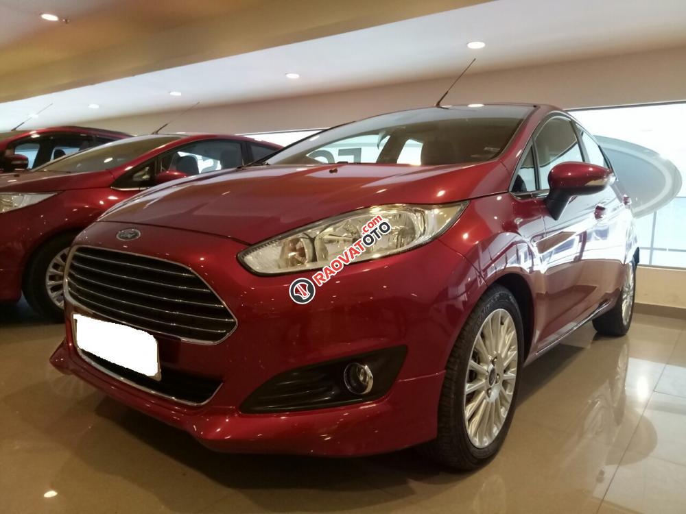 Bán ô tô Ford Fiesta 1.0 EcoBoost Sport năm 2015, màu đỏ, xe cực đẹp-0