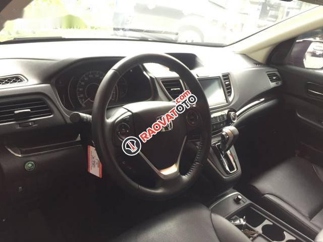 Bán Honda CR V 2.4L đời 2016, màu đen còn mới-1