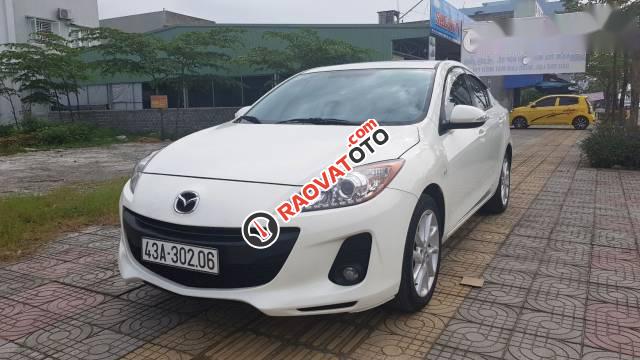 Bán Mazda 3 S, đời 2014, màu trắng số tự động-0