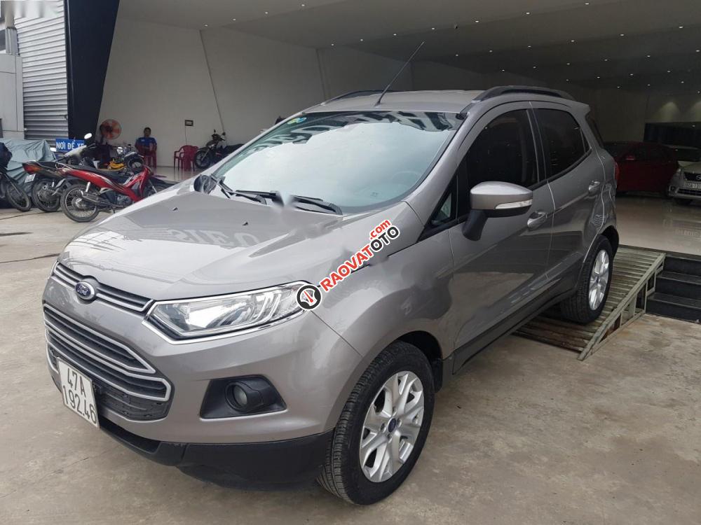 Bán Ford EcoSport AT đời 2014, màu xám -6