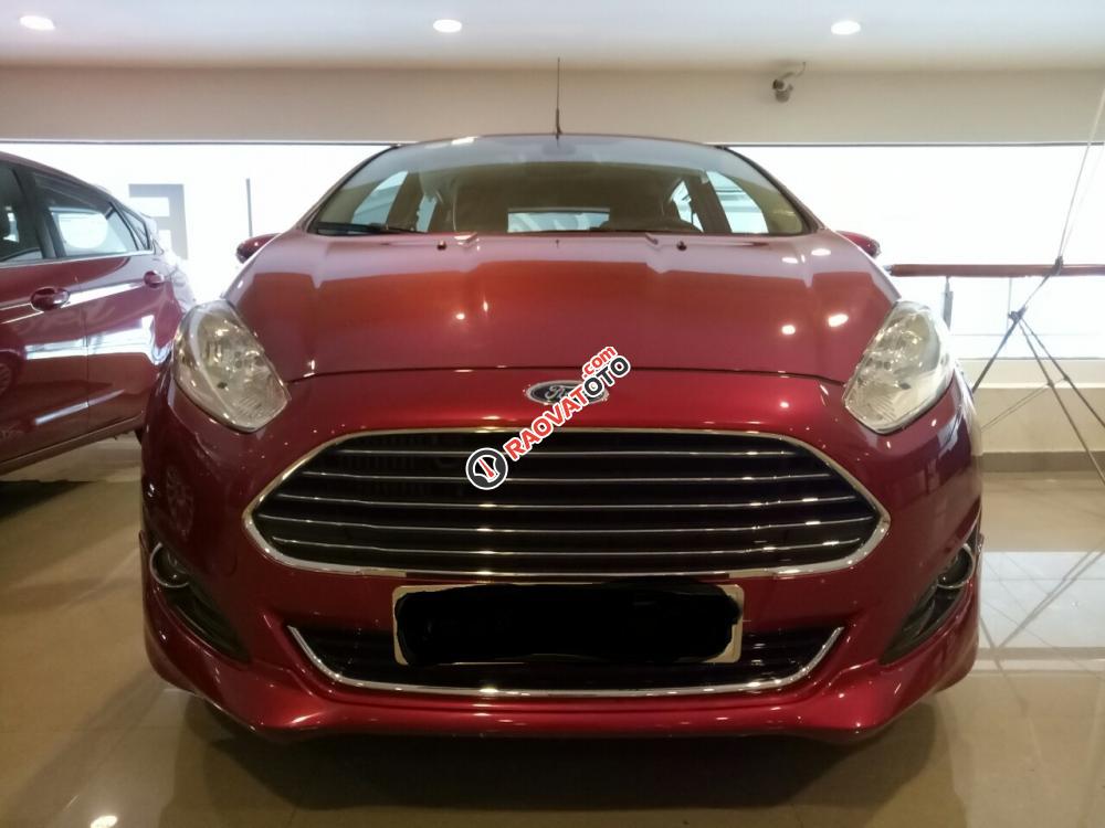 Bán ô tô Ford Fiesta 1.0 EcoBoost Sport năm 2015, màu đỏ, xe cực đẹp-4