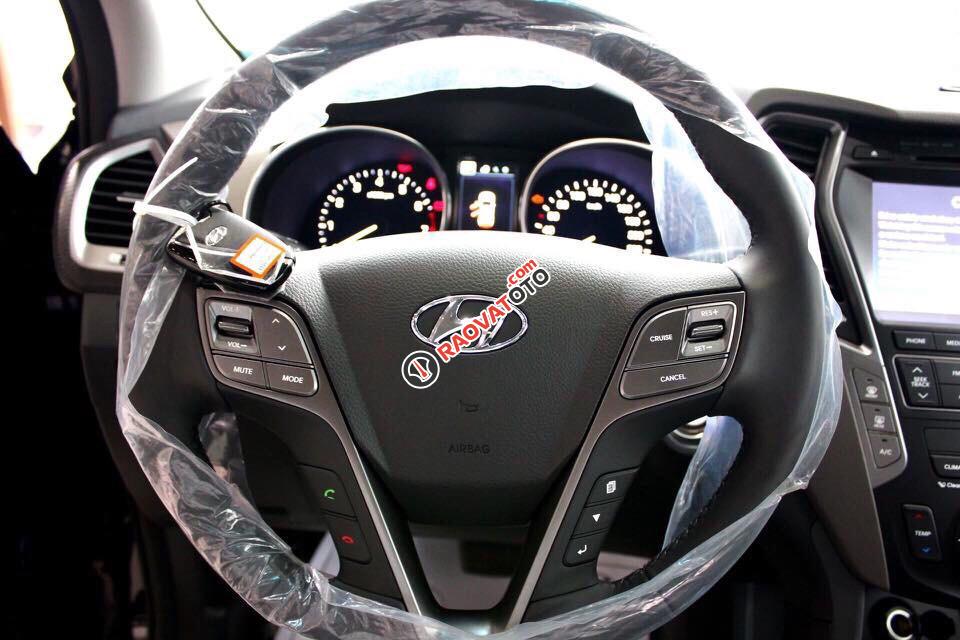 Bán Hyundai Santa Fe 2.4 AT 2018 máy xăng tiêu chuẩn, hỗ trợ vay 85% giá trị xe, hotline đặt xe: 0948.94.55.99 - 0935.90.41-4