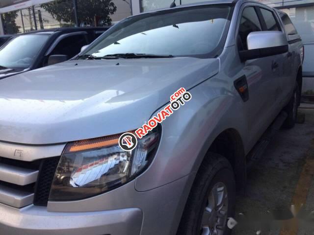 Cần bán xe Ford Ranger MT năm 2013, màu bạc -0