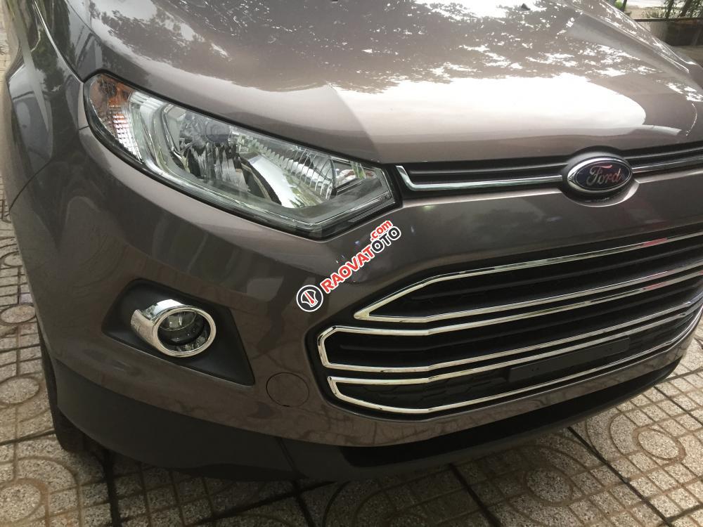 Ford Tây Ninh, cần bán xe Ford Ecosport 2018 màu nâu hổ phách, hỗ trợ mua trả góp, lãi suất 0.6%-7