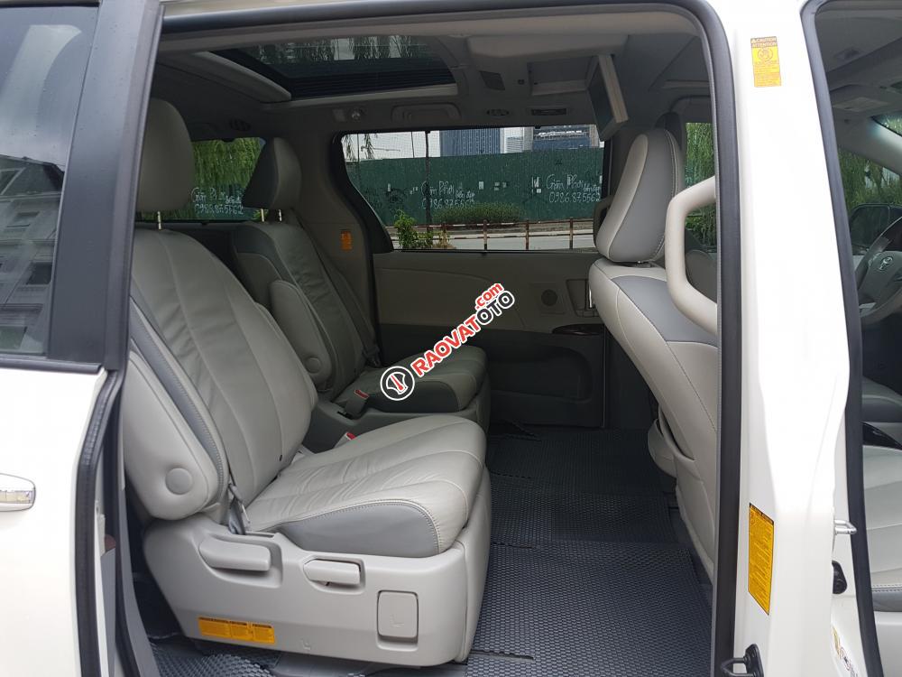 Bán xe Toyota Sienna 3.5 Limited, sản xuất 2014 đăng ký lần đầu 2016, màu trắng bản đủ-11