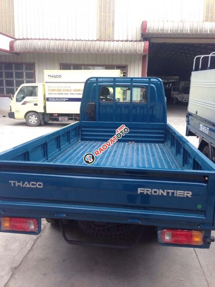 Thaco Kia Frontier tải 1.25 tấn có các loại thùng lửng, mui bạt, kín. Liên hệ 0984694366-0