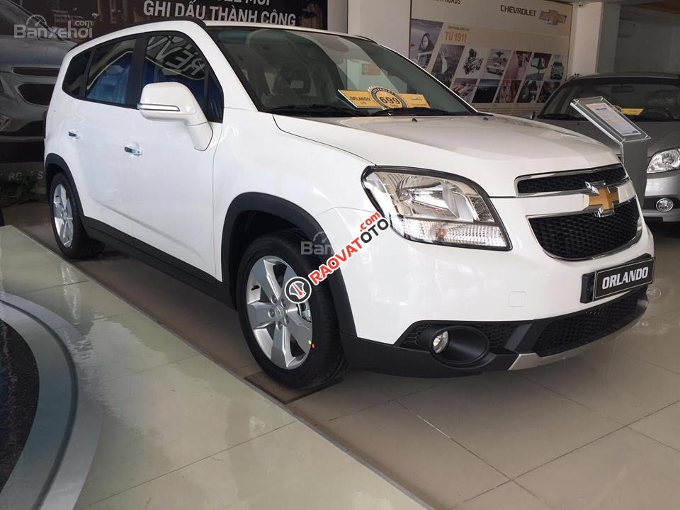 Mua xe trả góp Chevrolet Orlando LTZ, hỗ trợ NH trả trước tối thiểu 160 đồng, bảo hành 3 năm. LH Nhung 0907.148.849-5