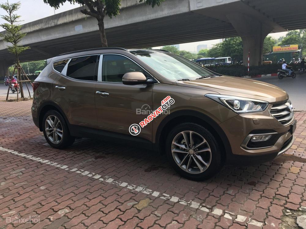 Bán Hyundai Santa Fe 2018 đủ màu, xe giao ngay, giá cực tốt, hỗ trợ đầy đủ-0