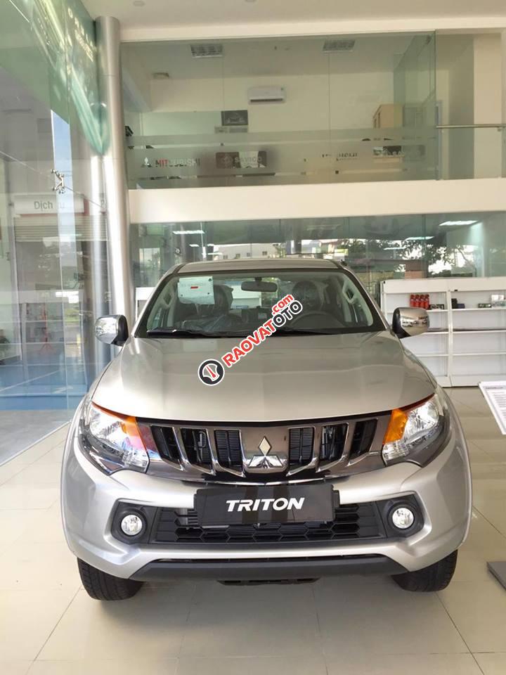 Bán  xe Mitsubishi Triton đời 2017, xe nhập Thái, lợi dầu 7L/100km, cho vay 80%. LH: 0905.91.01.99 (Phú)-1