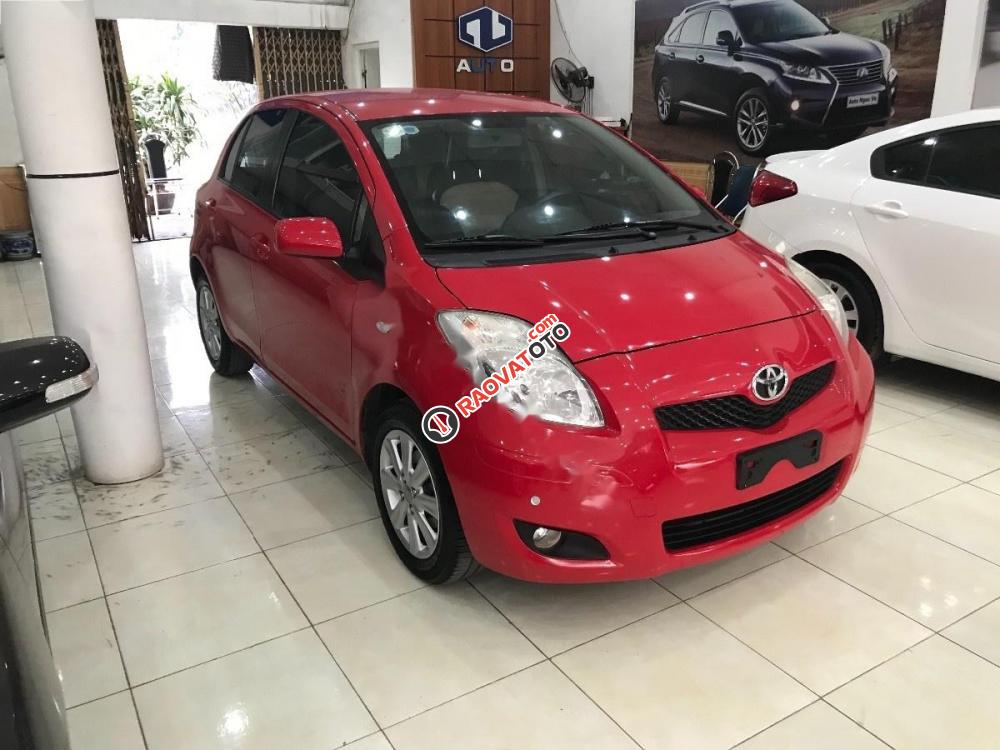 Cần bán gấp Toyota Yaris 1.3 đời 2011, màu đỏ, nhập khẩu-5