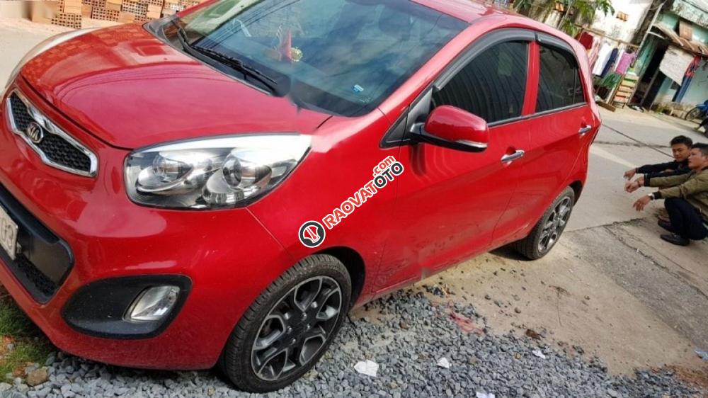 Cần bán xe Kia Morning S MT năm 2014, màu đỏ số sàn-1