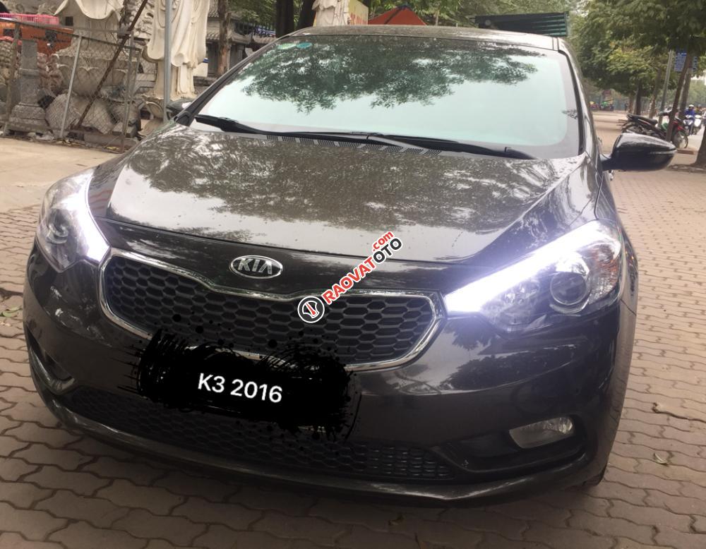 Bán xe Kia K3 1.6 đời 2016, màu nâu, giá 590tr-3