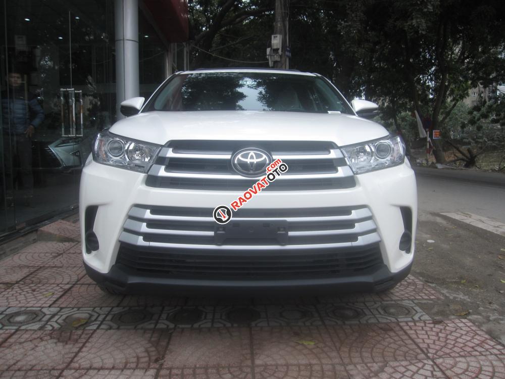 Cần bán Toyota Highlander LE đời 2017, màu trắng, nhập khẩu nguyên chiếc-13