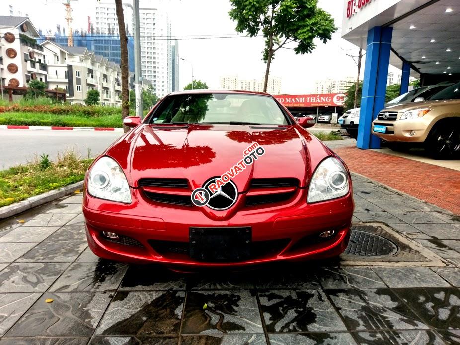 Bán Mercedes SLK 280 đời 2007, màu đỏ, nhập khẩu nguyên chiếc, giá tốt-1