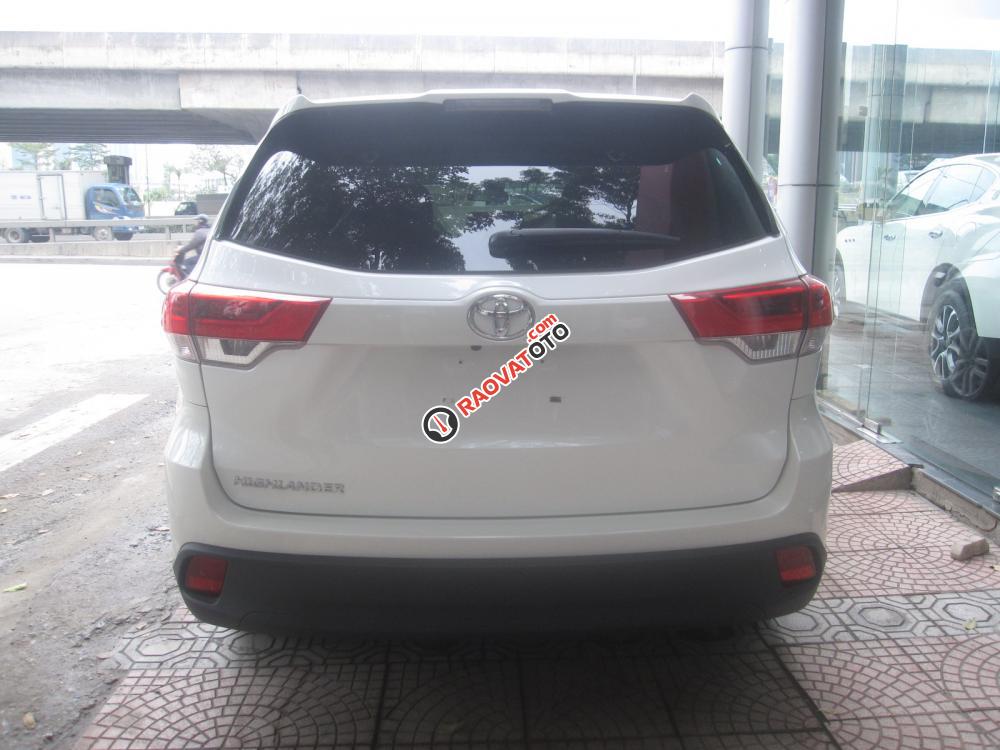 Cần bán Toyota Highlander LE đời 2017, màu trắng, nhập khẩu nguyên chiếc-8