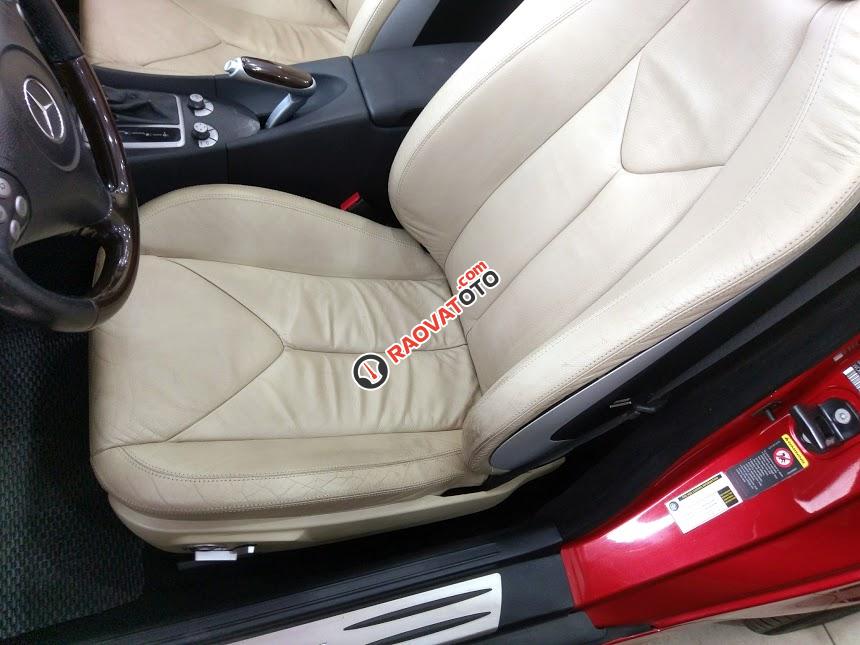 Bán Mercedes SLK 280 đời 2007, màu đỏ, nhập khẩu nguyên chiếc, giá tốt-19