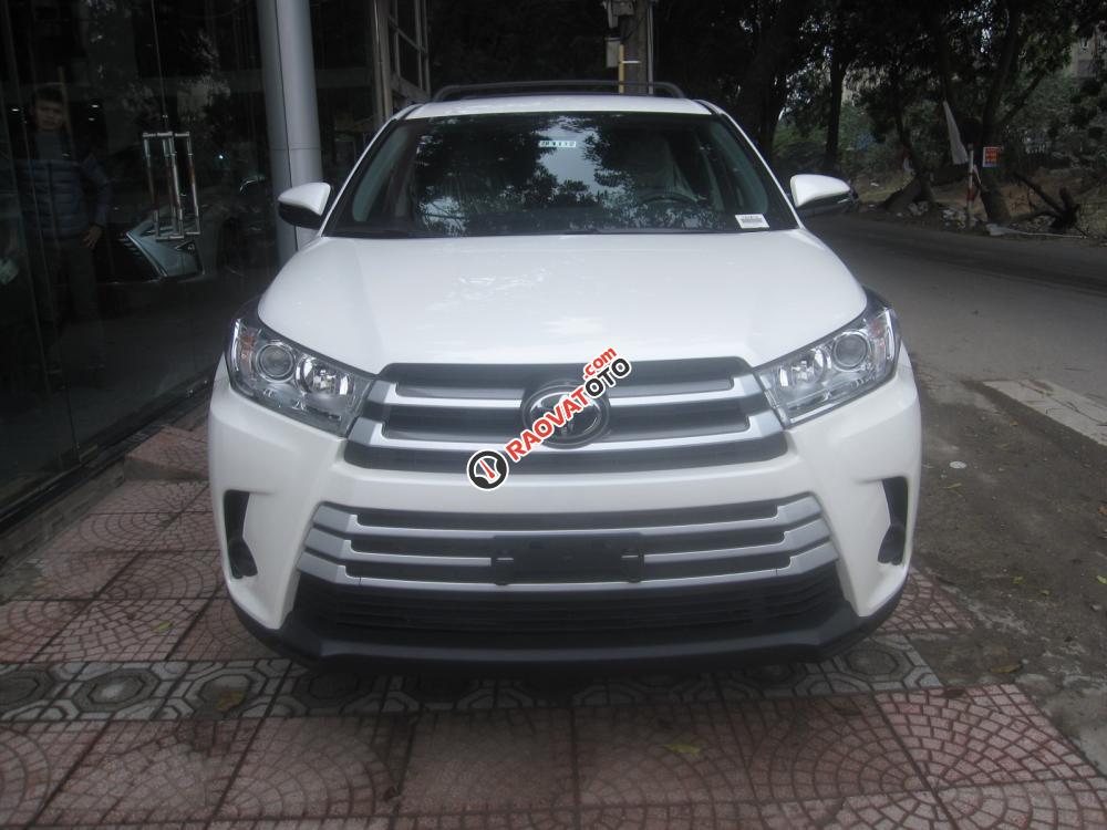 Cần bán Toyota Highlander LE đời 2017, màu trắng, nhập khẩu nguyên chiếc-12
