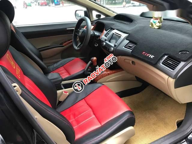 Bán Honda Civic 1.8 đời 2010, màu đen như mới, giá tốt-3