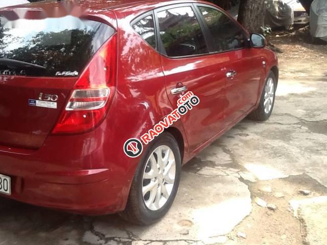 Bán Hyundai i30 AT đời 2009, màu đỏ, nhập khẩu nguyên chiếc-0