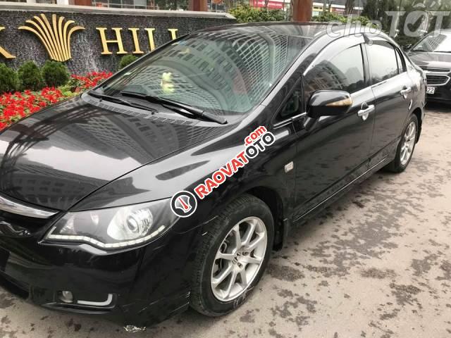 Cần bán gấp Honda Civic 1.8 đời 2010, màu đen chính chủ, 345 triệu-0