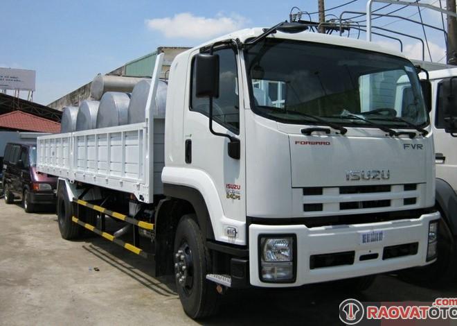 Cần bán Isuzu xe tải FVM34T 15.6 tấn đời 2016, màu trắng, xe nhập-0