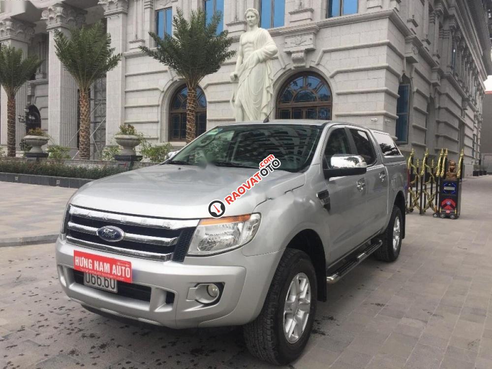 Cần bán Ford Ranger XLT 4x4 MT sản xuất 2014, màu bạc, xe nhập số sàn, 568tr-1