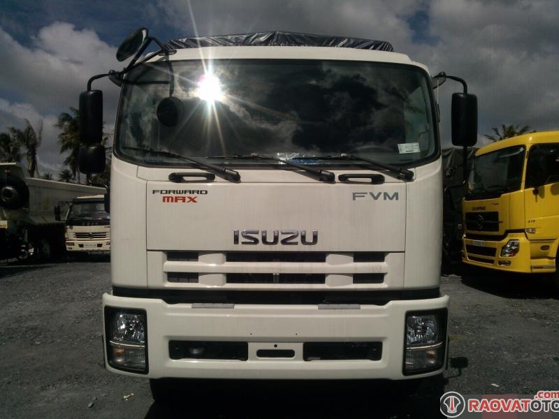 Cần bán Isuzu xe tải FVM34T 15.6 tấn đời 2016, màu trắng, xe nhập-4