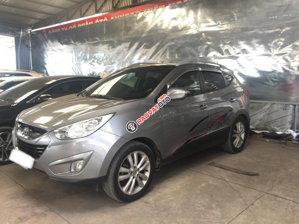 Bán Hyundai Tucson 4WD năm 2011, màu xanh nhạt, nhập khẩu, giá 558tr-6
