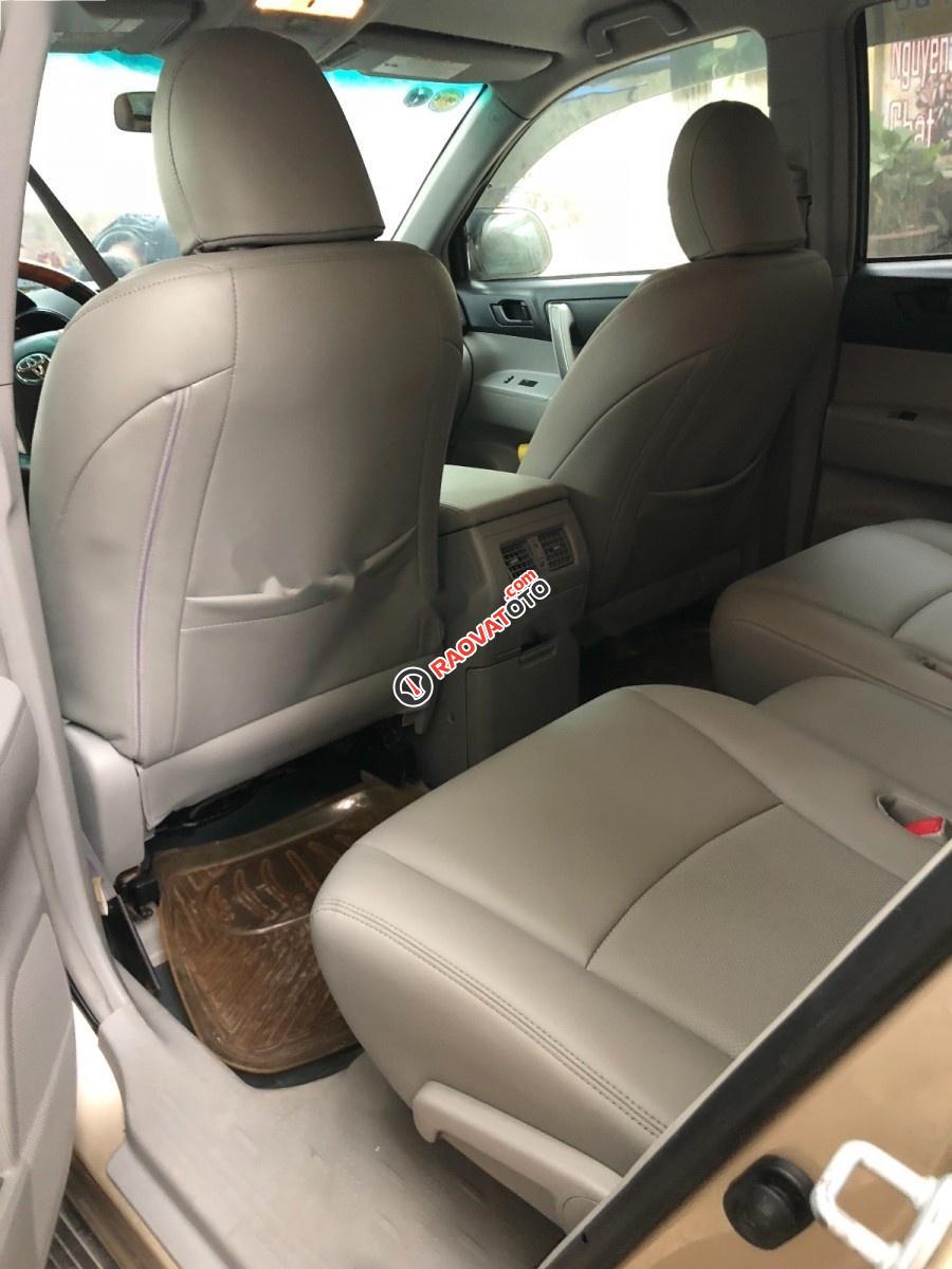 Bán xe Toyota Highlander 3.5 V6 2007, màu vàng, nhập khẩu-0