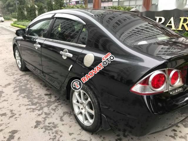 Cần bán Honda Civic 1.8 sản xuất 2010, màu đen ít sử dụng, giá 345tr-4