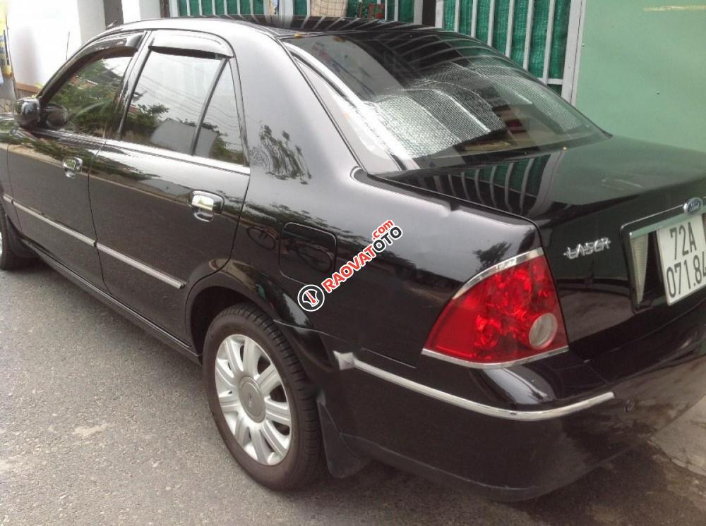 Bán Ford Laser Ghia 1.8 năm 2004, màu đen số sàn-2
