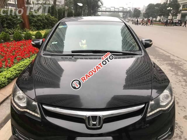 Cần bán Honda Civic 1.8 sản xuất 2010, màu đen ít sử dụng, giá 345tr-2