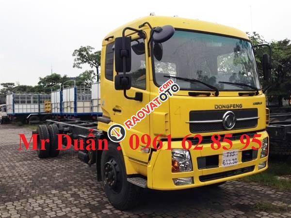 Bán xe tải thùng khung mui Dongfeng Hoàng Huy 8,45 tấn, máy B190-1