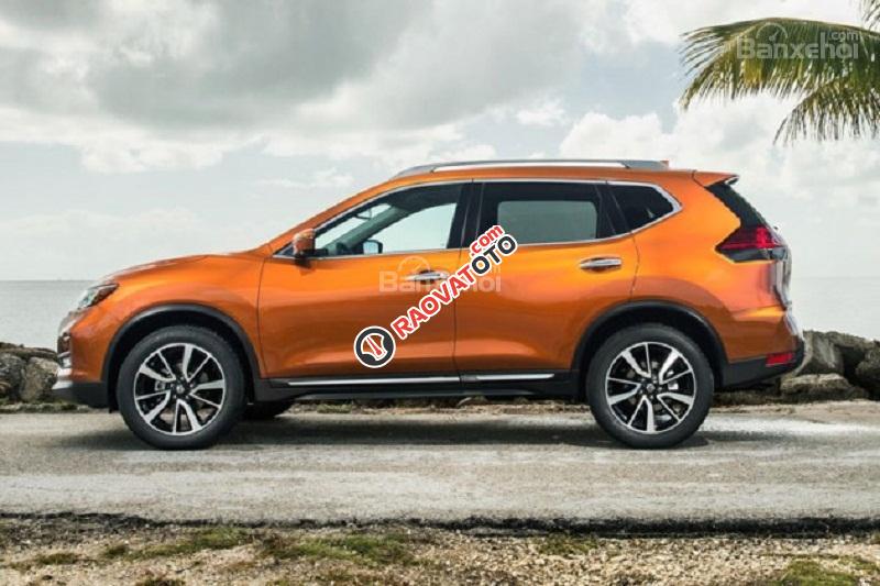 Bán ô tô Nissan X trail 2.5CVT SV đời 2018, màu vàng cam, mới 100%, giá khuyến mại hấp dẫn nhất Hà Nội-7