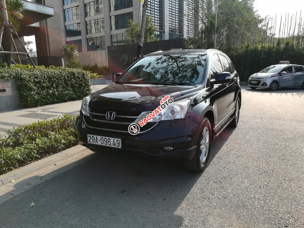 Bán ô tô Honda CR V 2.4 năm 2011, màu đen-0