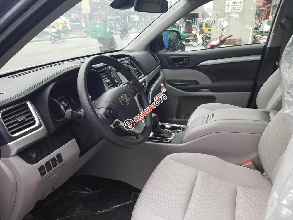Cần bán xe Toyota Highlander LE năm 2017, màu xanh lam, xe nhập-2
