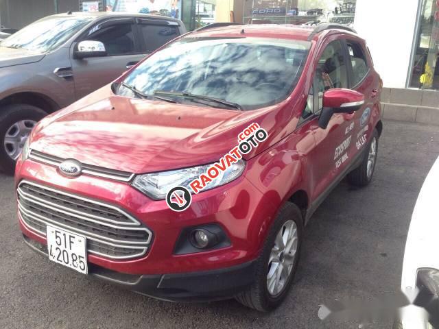 Bán xe Ford EcoSport MT đời 2016, màu đỏ số sàn-1