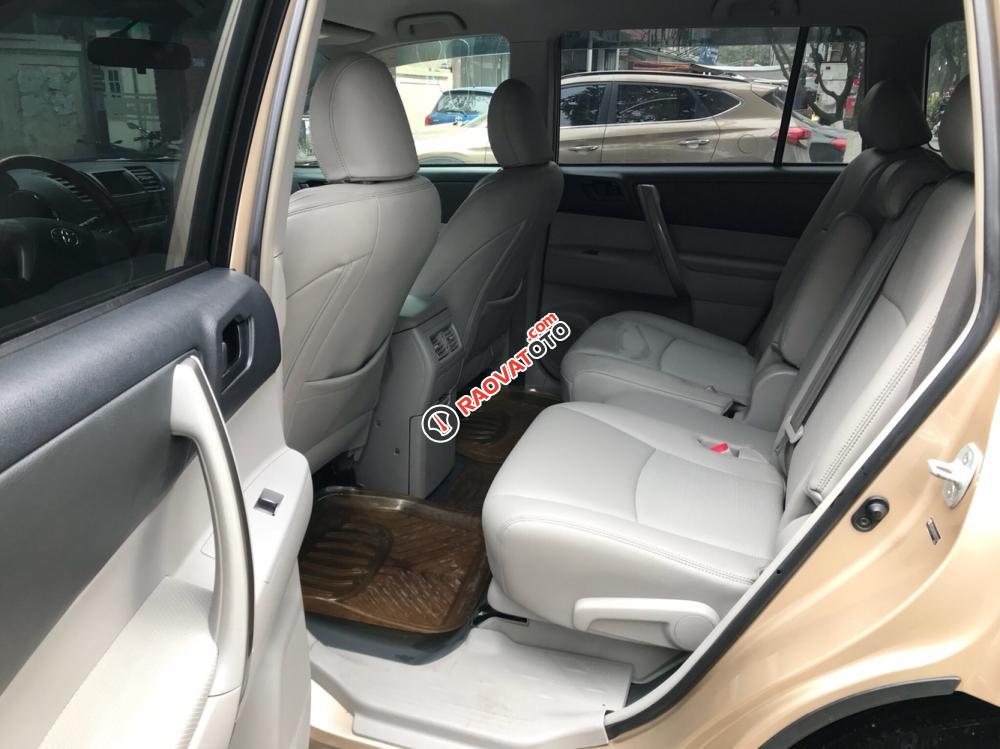 Toyota Highlander năm 2007 màu vàng, 725 triệu, xe nhập-5