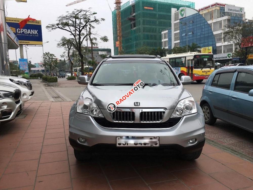 Bán ô tô Honda CR V 2.0 đời 2009, màu bạc, nhập khẩu nguyên chiếc-1